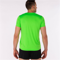 JOMA Record II Monocolor Laufshirt Kinder 020 - flourgrün 152