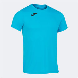 JOMA Record II Monocolor Laufshirt Kinder 010 - türkis fluor 152