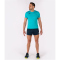 JOMA Record II Monocolor Laufshirt Kinder 010 - türkis fluor 152