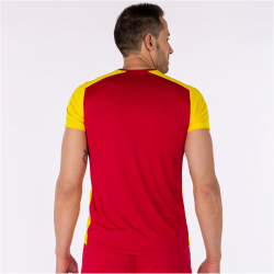 JOMA Record II Laufshirt Kinder 609 - rot/gelb 128/140
