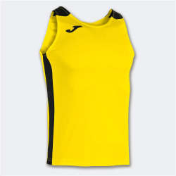 JOMA Record II ärmelloses Laufshirt Kinder 901 - gelb/schwarz 152