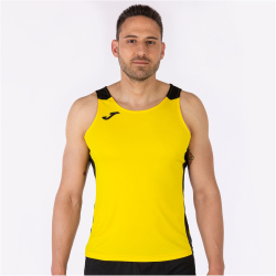 JOMA Record II ärmelloses Laufshirt Kinder 901 - gelb/schwarz 152