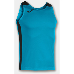 JOMA Record II ärmelloses Laufshirt Kinder 725 - türkis 152