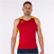 JOMA Record II ärmelloses Laufshirt Kinder 609 - rot/gelb 152