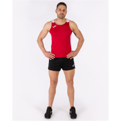 JOMA Record II ärmelloses Laufshirt Kinder 602 - rot/weiß 152