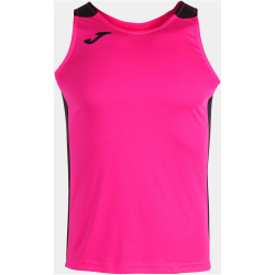 JOMA Record II ärmelloses Laufshirt Kinder 031 - neonrosa 152
