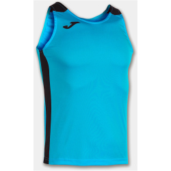 JOMA Record II ärmelloses Laufshirt Kinder 013 - neontürkis 152