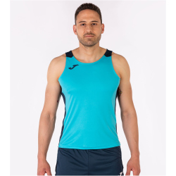 JOMA Record II ärmelloses Laufshirt Kinder 013 - neontürkis 152