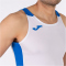 JOMA Record II ärmelloses Laufshirt 207 - weiß/royalblau S