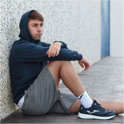 JOMA Montana Hoodie 331 - marineblau S