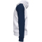 JOMA Academy IV Kapuzen-Trainingsjacke Kinder 203 - weiß/marineblau 80
