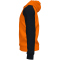 JOMA Academy IV Kapuzen-Trainingsjacke 881 - orange/schwarz S