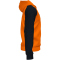 JOMA Academy IV Kapuzen-Trainingsjacke 881 - orange/schwarz S