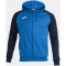JOMA Academy IV Kapuzen-Trainingsjacke 703 - royalblau/marineblau M