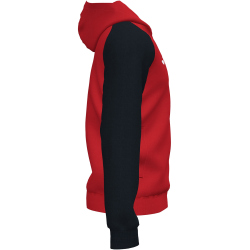 JOMA Academy IV Kapuzen-Trainingsjacke 601 - rot/schwarz M