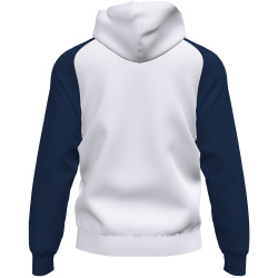 JOMA Academy IV Kapuzen-Trainingsjacke 203 - weiß/marineblau M