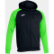 JOMA Academy IV Kapuzen-Trainingsjacke 117 - schwarz/neongrün S