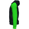 JOMA Academy IV Kapuzen-Trainingsjacke 117 - schwarz/neongrün M