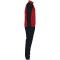 JOMA Academy IV Trainingsanzug Kinder 601 - rot/schwarz 80