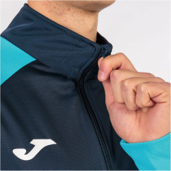 JOMA Academy IV Trainingsanzug 342 - marineblau/türkis L