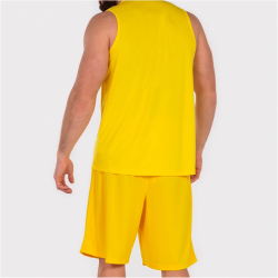 JOMA Combi ärmelloses Basketballshirt Kinder 900 - gelb 128/140