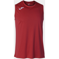 JOMA Combi ärmelloses Basketballshirt Kinder 600 - rot 128/140