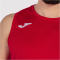 JOMA Combi ärmelloses Basketballshirt Kinder 600 - rot 128/140