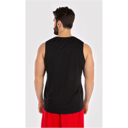 JOMA Combi ärmelloses Basketballshirt Kinder 100 - schwarz 128/140