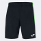 JOMA Maxi Shorts Kinder 117 - schwarz/neongrün 80/92