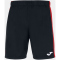 JOMA Maxi Shorts Kinder 106 - schwarz/rot 80/92