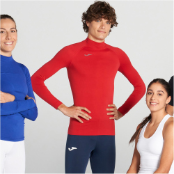 JOMA Brama Classic langarm Thermoshirt 600 - rot L/XL