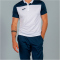 JOMA Combi Poloshirt Kinder 203 - weiß/marineblau 104