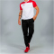 JOMA Combi Poloshirt 206 - weiß/rot S