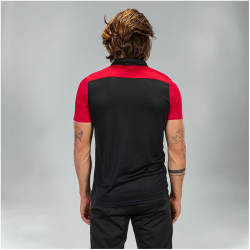 JOMA Combi Poloshirt 106 - schwarz/rot S