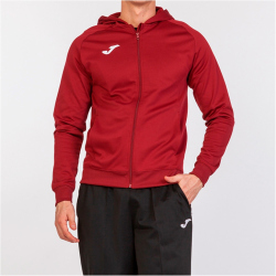 JOMA Menfis Kapuzen-Trainingsjacke Kinder 671 - bordeaux 116