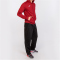 JOMA Menfis Kapuzen-Trainingsjacke Kinder 671 - bordeaux 116