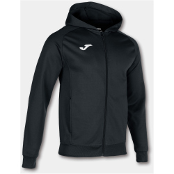 JOMA Menfis Kapuzen-Trainingsjacke Kinder 100 - schwarz 116