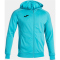JOMA Menfis Kapuzen-Trainingsjacke Kinder 010 - türkis fluor 104