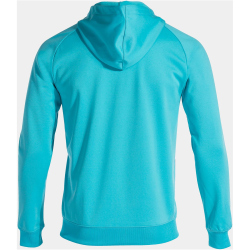 JOMA Menfis Kapuzen-Trainingsjacke Kinder 010 - türkis fluor 116