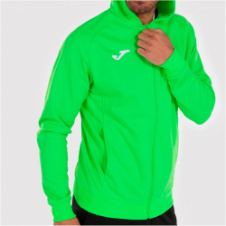 JOMA Menfis Kapuzen-Trainingsjacke 020 - fluorgrün S