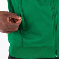 JOMA Winner Trainingsjacke 401 - grün/schwarz S