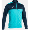 JOMA Winner Trainingsjacke 013 - türkis fluor/marineblau S