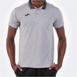 JOMA Bali II Poloshirt 250 - grau melliert S