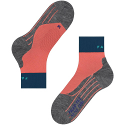 FALKE TK2 Short Cool Trekkingsocken Damen 8017 - coral 39-40