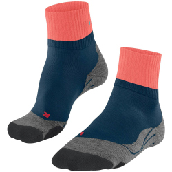 FALKE TK2 Explore Ankle Trekkingsocken Damen 6598 - blue...