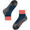 FALKE TK2 Explore Ankle Trekkingsocken Damen 6598 - blue pond 39-40