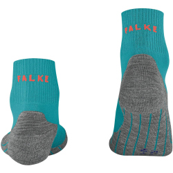 FALKE TK5 Short Cool Wandersocken Damen 6206 - turquoise...