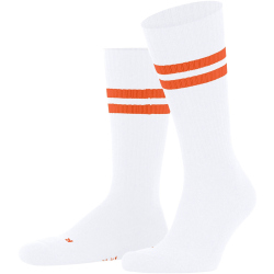 FALKE Dynamic Retro-Socken 2082 - white hibiscus 42-43