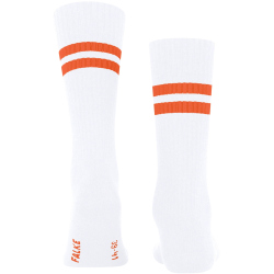FALKE Dynamic Retro-Socken 2082 - white hibiscus 42-43