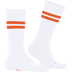FALKE Dynamic Retro-Socken 2082 - white hibiscus 42-43